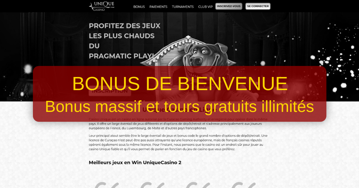 Unique Casino France